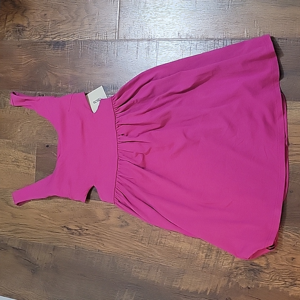 asos cut-out summer cotton casual dress